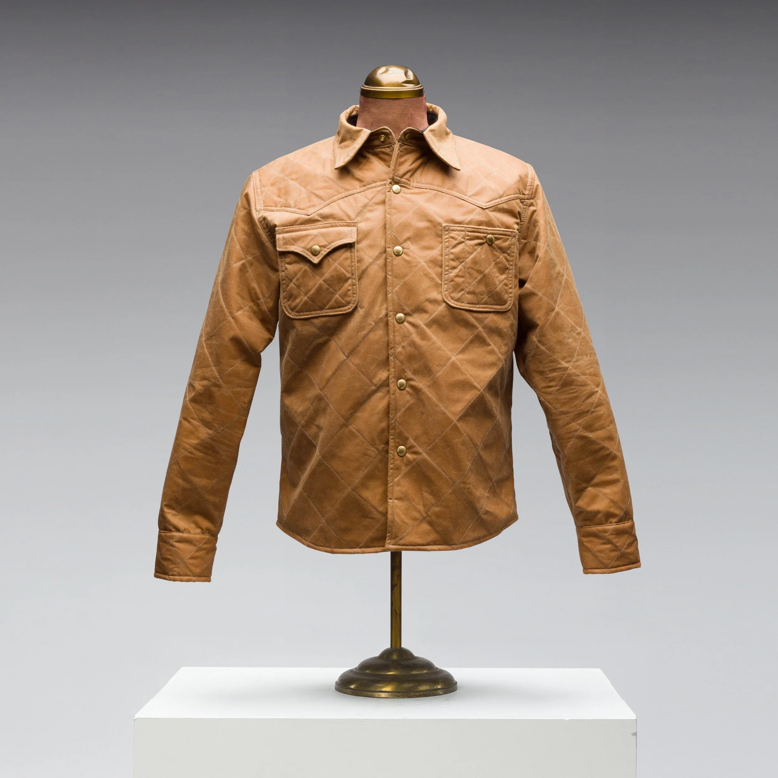 【undecorated】Coating Canvas Jacket Men's Waxed Canvas Field Jacket in Black - Thursday
